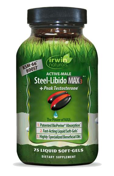 Steel-Libido Max3 + Peak Testosterone